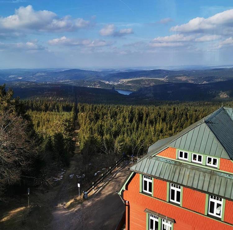 Hotel Auersberg Haus Eibenstock Exterior foto
